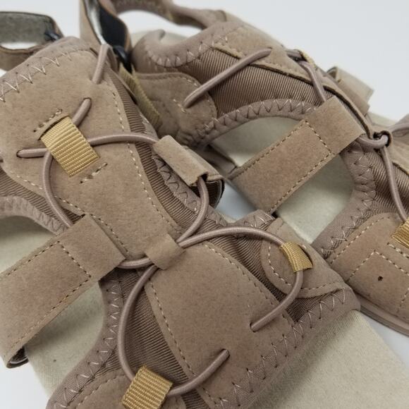 New Adjustable Sandals Lightweight  Brown Women's Size 8.5 - Picture 8 of 9